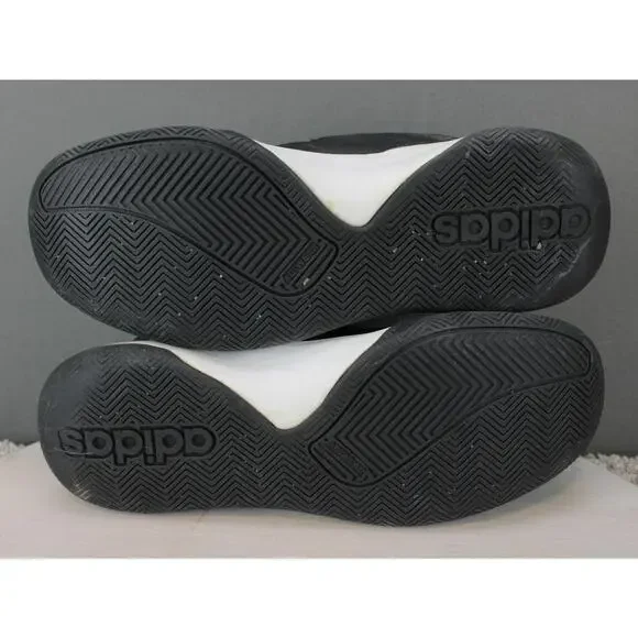 Adidas Cross Em Up 5 Basketball Shoes Youth 6 Black Green Athletic - Picture 5 of 7